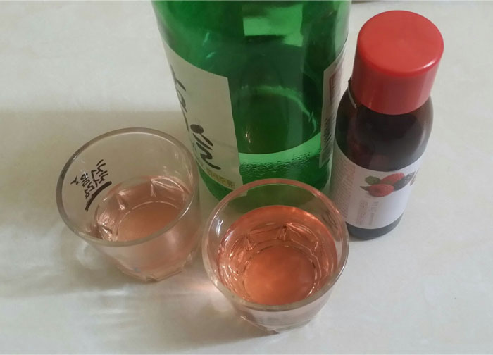 Nước pha rượu Hongcho hương phúc bồn tử 50ml