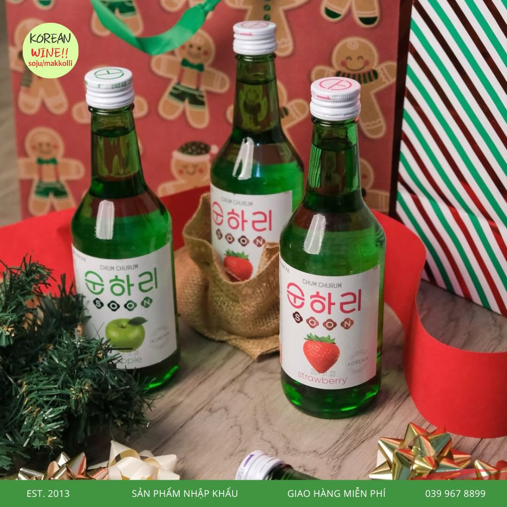 Combo 6 vị Soju Chum Churum Hàn quốc