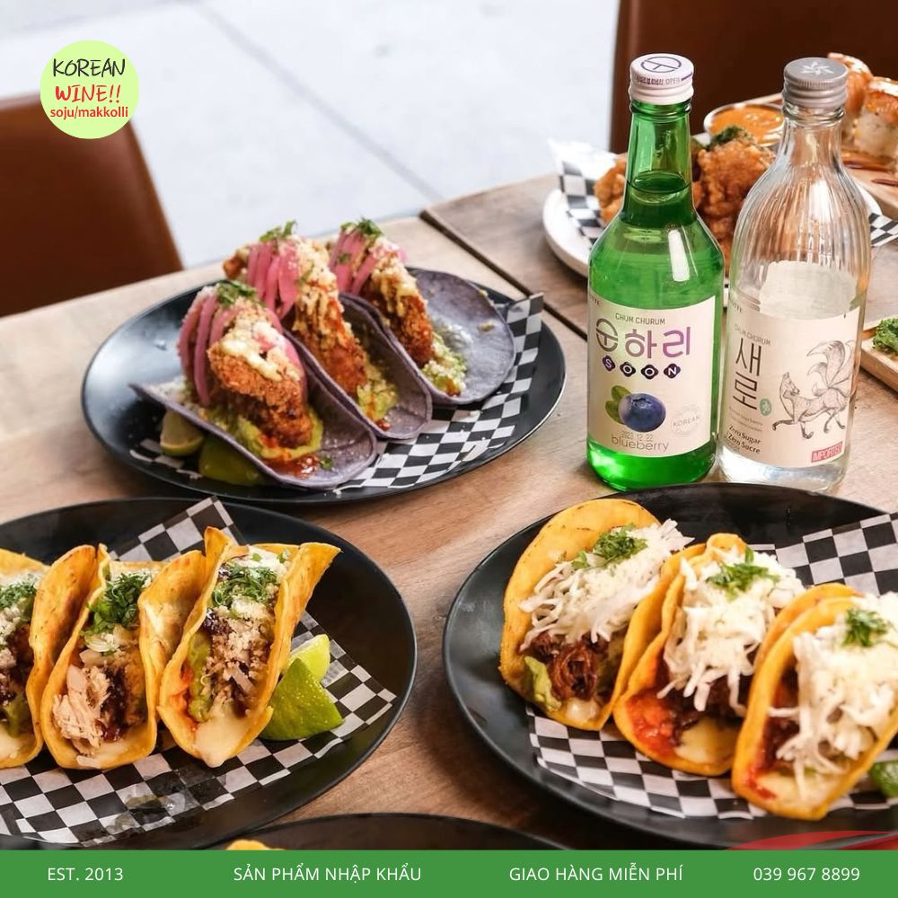 Rượu Soju Hương Việt Quất Chum Churum Blueberry