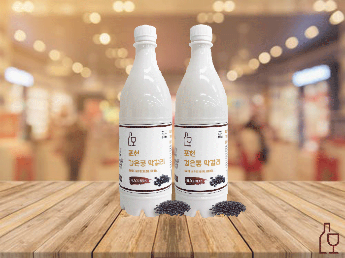 Rượu gao Hàn Quốc Pocheon Makgeolli hương vị đậu đen