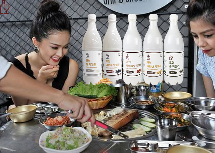 Rượu gạo makgeolli - Loại rượu thích hợp cho người lớn tuổi Rượu gạo makgeolli - Loại rượu thích hợp cho người lớn tuổi
