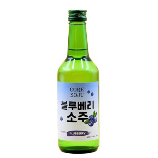 Rượu Soju Hương Việt Quất Core Blueberry 360ml (2)