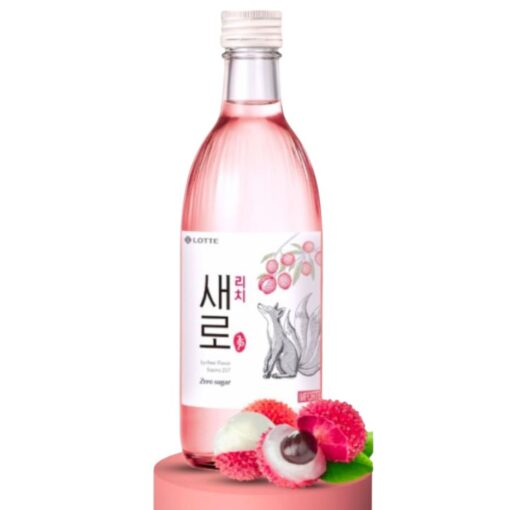 Rượu Soju Chum Churum Saero Zero Sugar Hương Mơ Apricot - ảnh 3