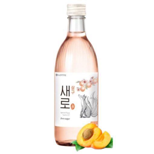 Rượu Soju Chum Churum Saero Zero Sugar Hương Mơ Apricot - ảnh 1