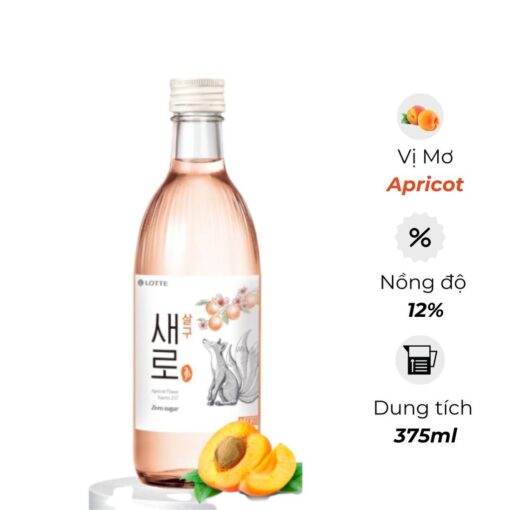 Soju Chu Churum Saero Không Đường Vị Mơ