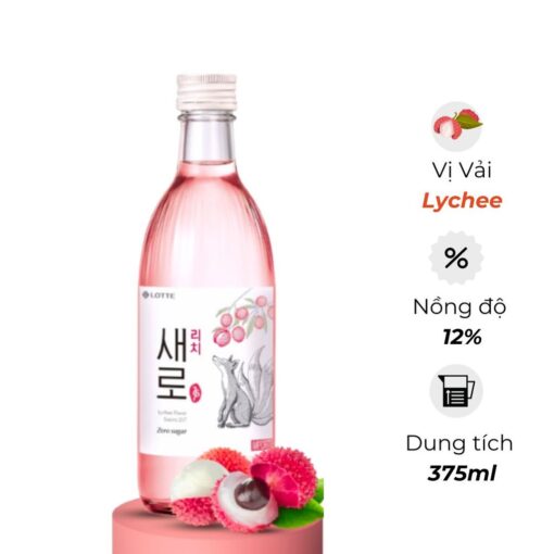 Rượu Soju Chum Churum Saero Zero Sugar Hương Mơ Apricot - ảnh 4