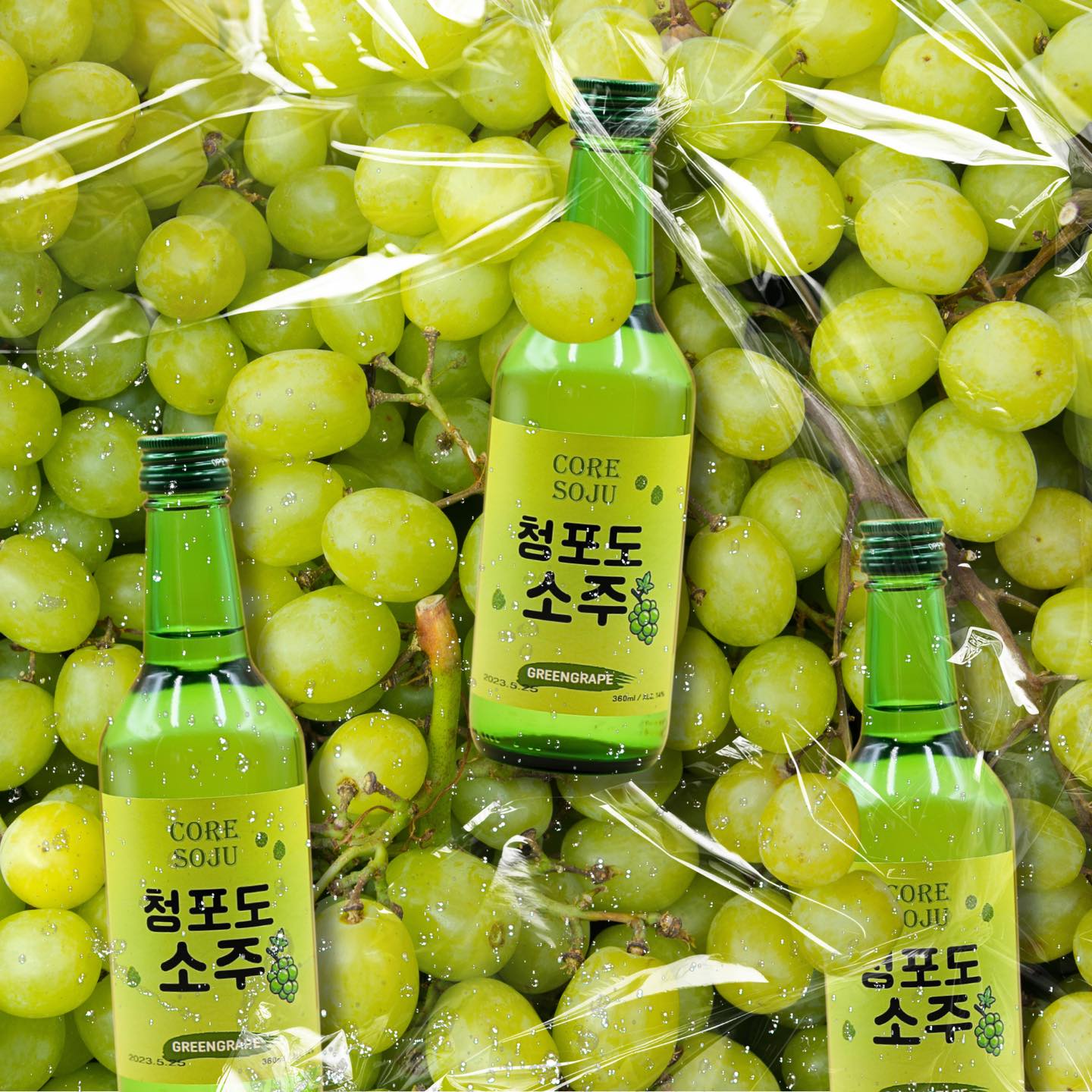 Combo 6 chai Soju Core 6 vị Hàn Quốc