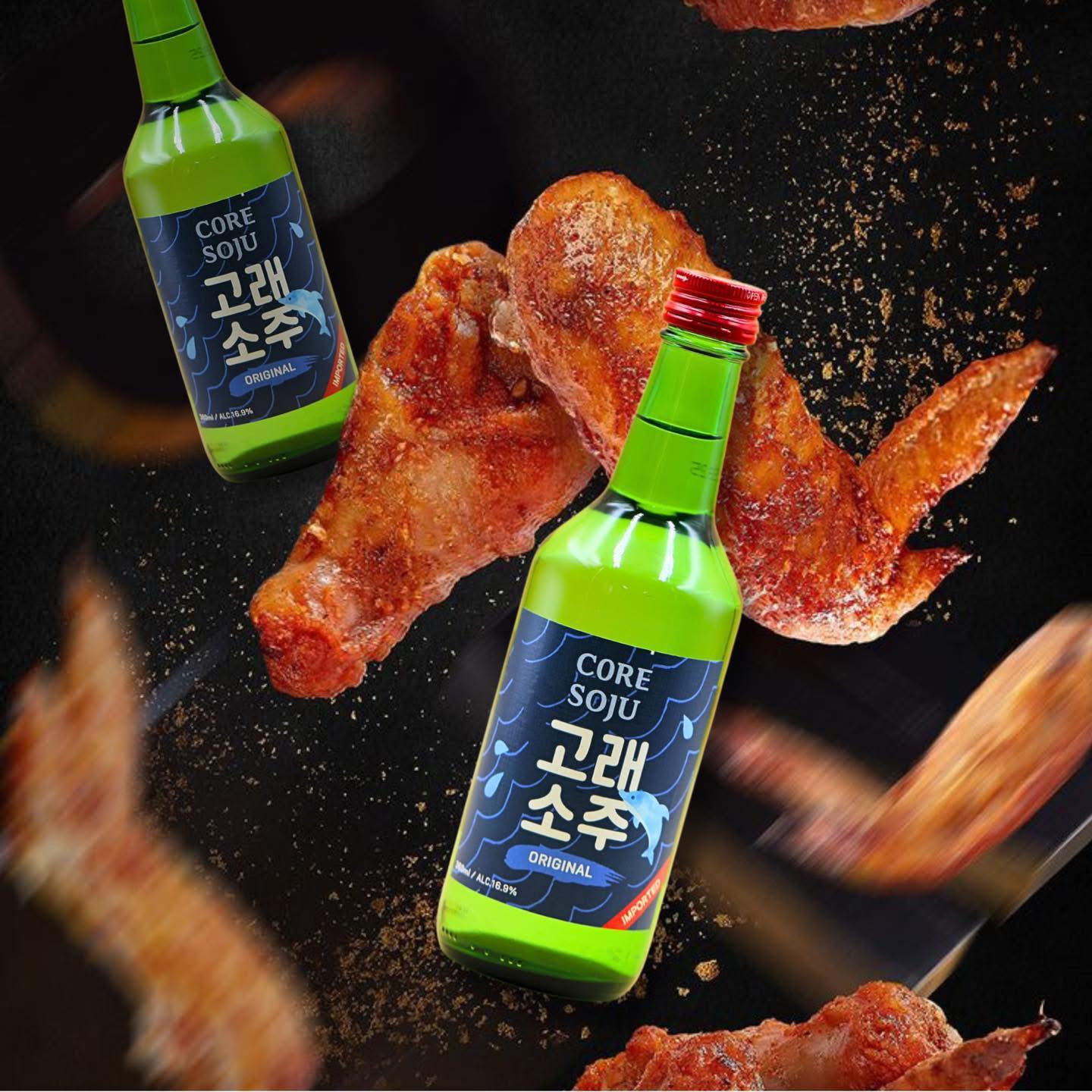 Rượu Soju Hàn Quốc chính hãng nhập khẩu