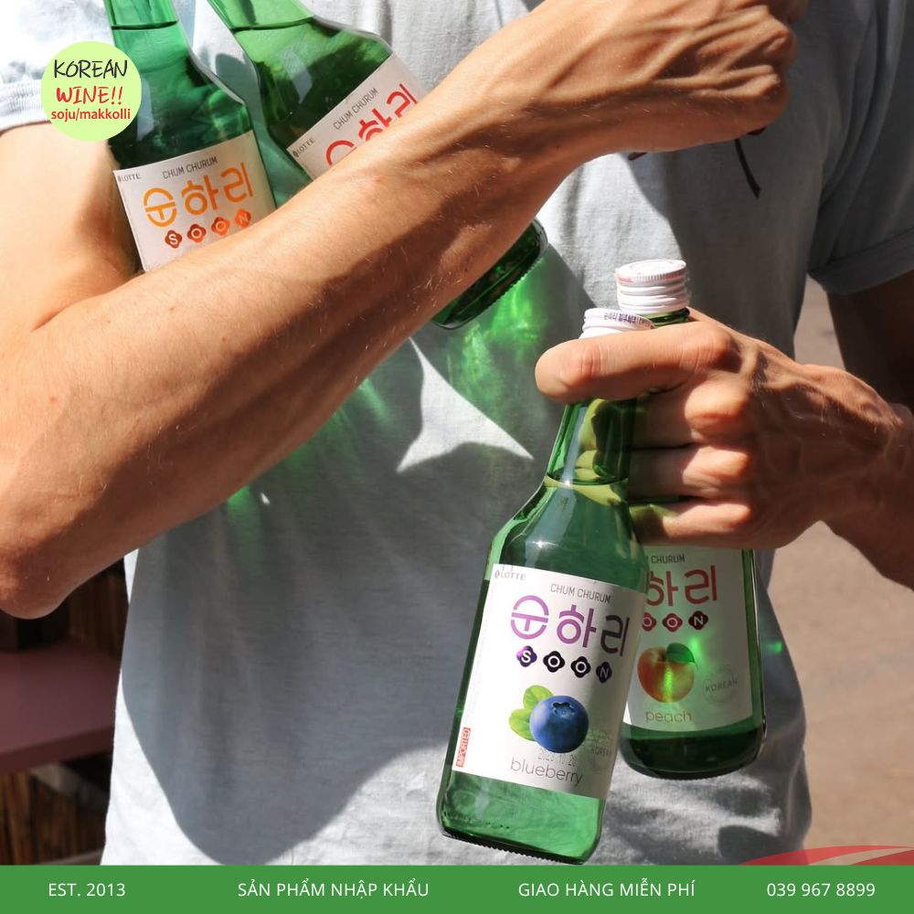 Soju Chum Churum Hàn Quốc 6 vị