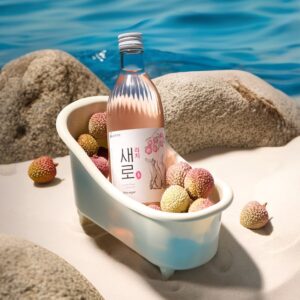Soju Không Đường Saero vị vải