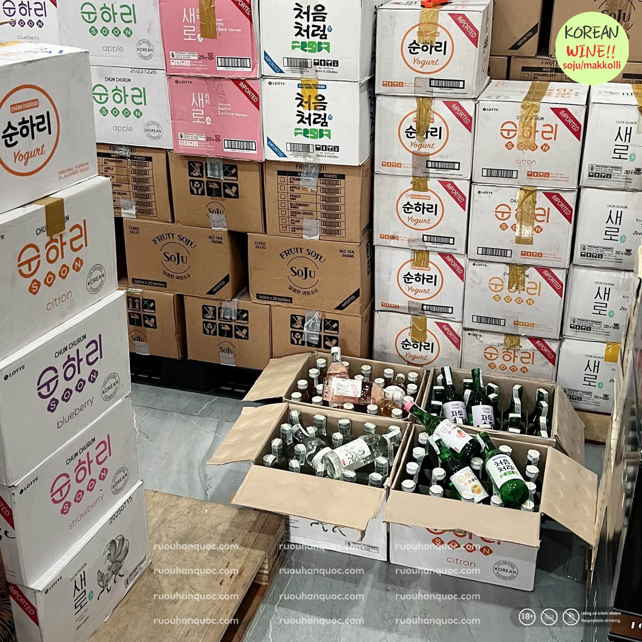 Soju nhập khẩu